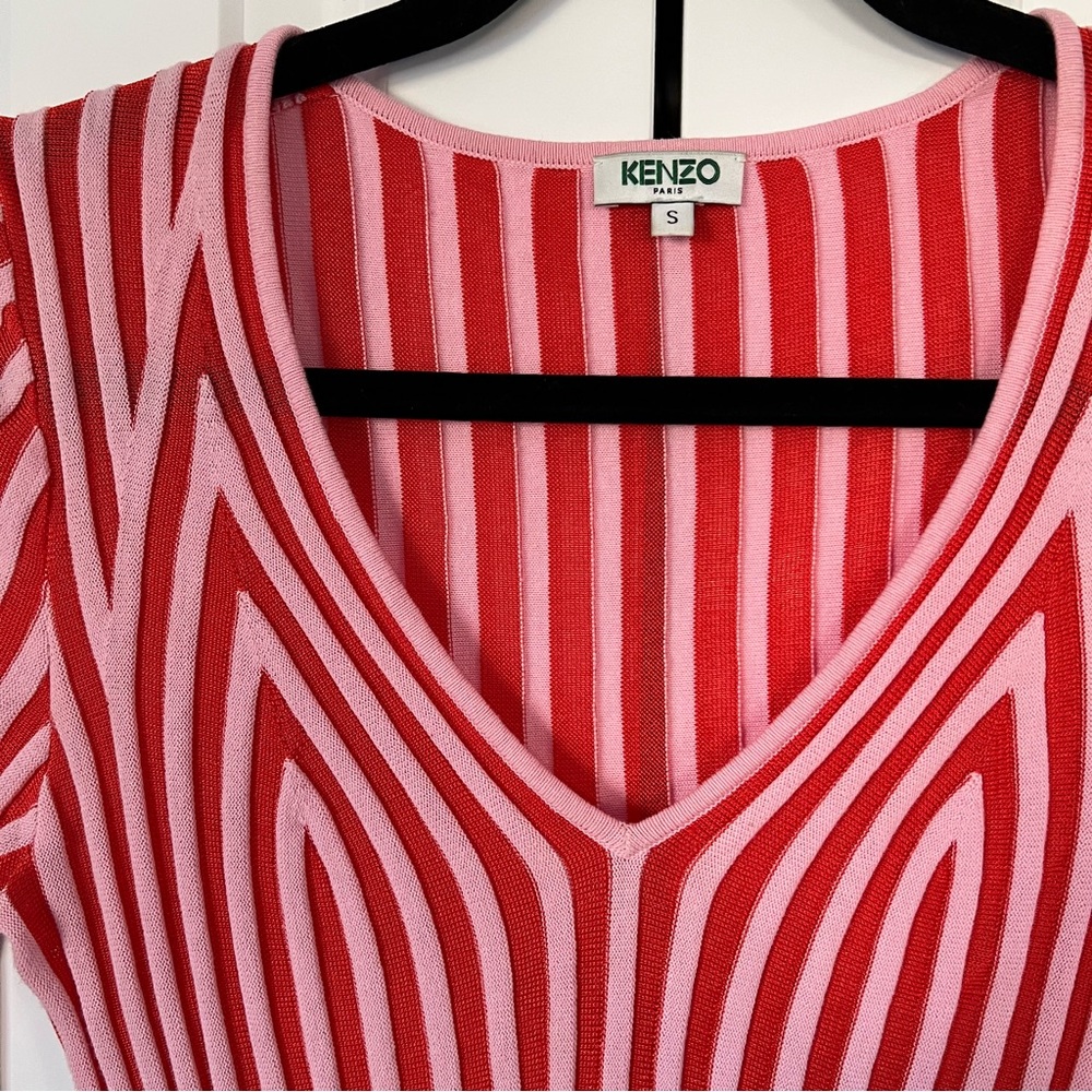 Kenzo Ribbed Striped Long Sleeve - Picture 2 of 5